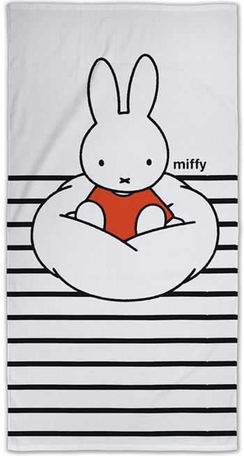 Badhandduk  - Miffy  - 70x140cm - Härligt mjuk kvalitet